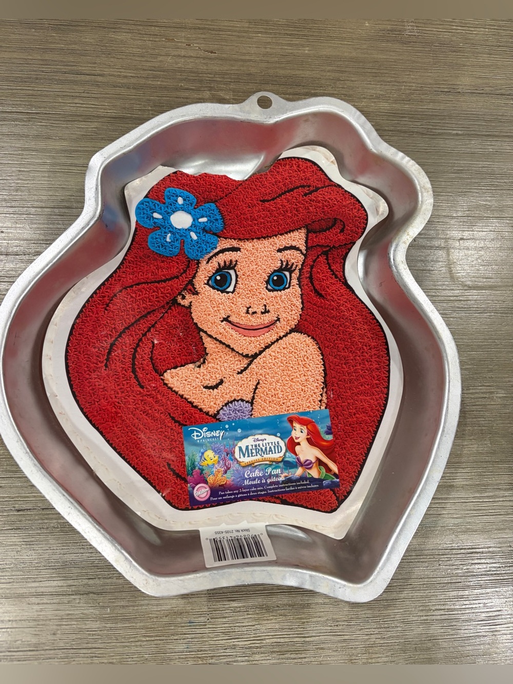 Wilton Red and Blue Princess Character Cake Pan